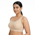 NISA Large Size Adjustable Mesh Shock-Absorbing Bra | B/C/D Cup | Mesh Fabric | Seamless Tube Top | Anti-Exposure | CB260824A330