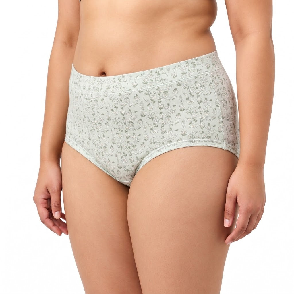 China Large Comfort Panty (6XL) High HIP | Recommended Waist 32–52 Inch | Soft Stretch Fit | Comfort Wear | ISCP2610130255