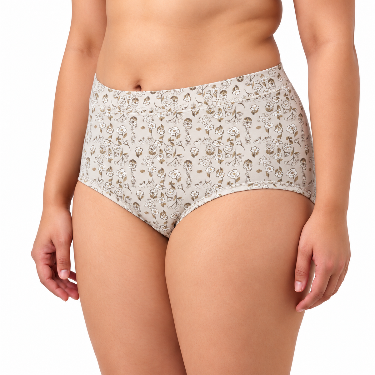 China Large Comfort Panty (6XL) High HIP | Recommended Waist 32–52 Inch | Soft Stretch Fit | Comfort Wear | ISCP2610130255