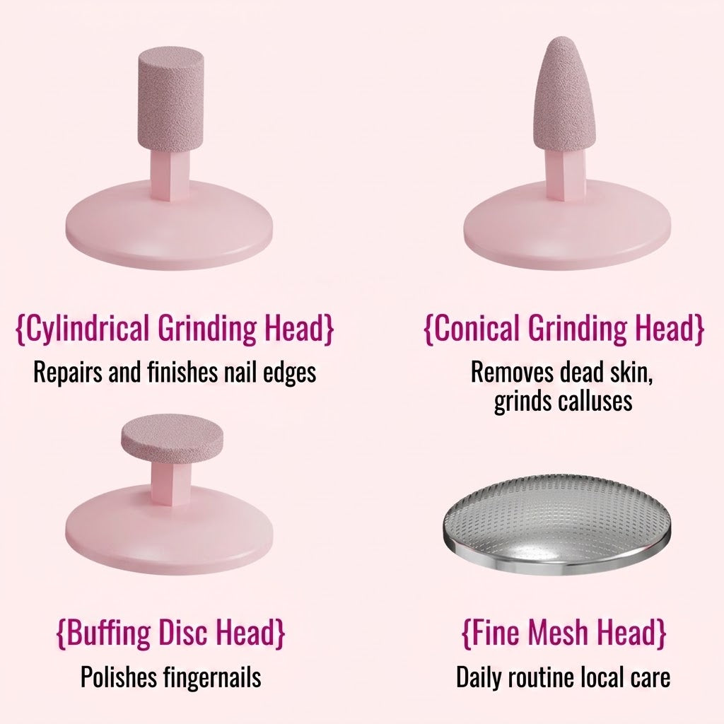 Electric Automatic Dead Skin Remover | Nail Grinder | Foot Care Tool | Foot Skin Polisher | Heel Grinder | ISMT260824A335