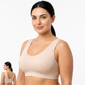 NIMA Plus Size Double Layer Comfort Tank Top | Non-Cup Design | Breathable Support | Soft Everyday Comfort | CT260711A194
