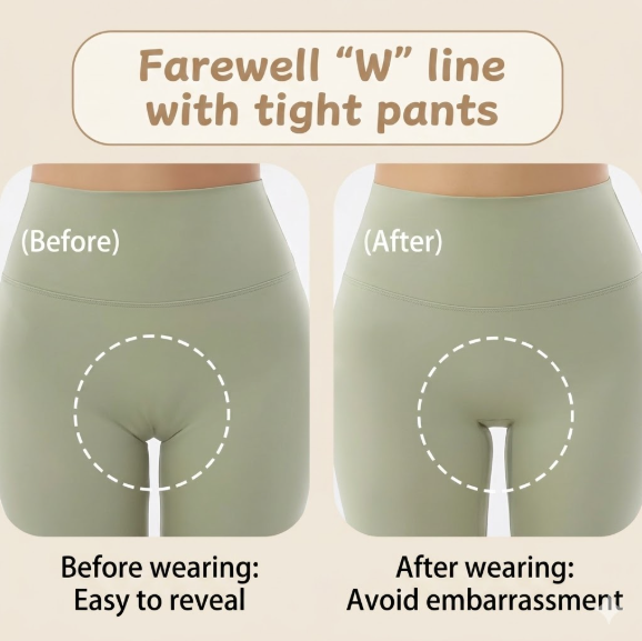 Seamless Underwear That Covers the Triangle Area to Prevent Awkward Lines and Exposure, Invisible Triangle Thong Underwear for Women | CP260619A154