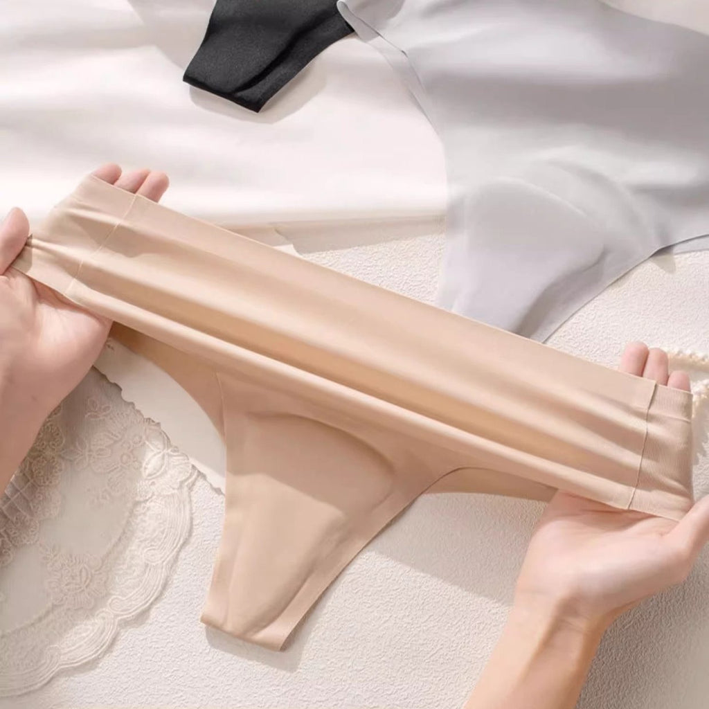 Seamless Underwear That Covers the Triangle Area to Prevent Awkward Lines and Exposure, Invisible Triangle Thong Underwear for Women | CP260619A154