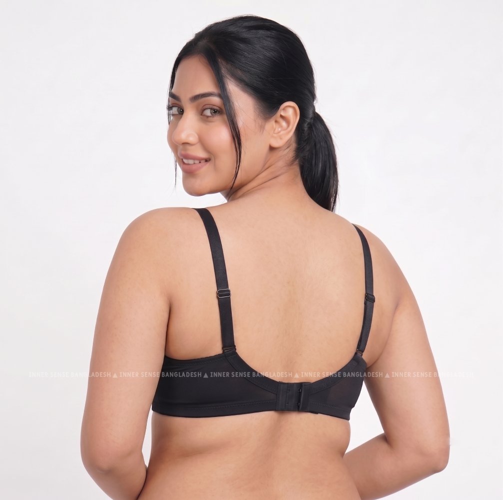 ISB Butterfly Ac Net Bra (2 Hook Edition) | Airy Net Fabric | Lightweight Comfort | Everyday Support | KB20110501