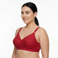 LikeMe Premium Stitch Bra (4 Hook) | Full Coverage | Minimizer Bra | Full Cup Comfort | Everyday Wear | KB24060901
