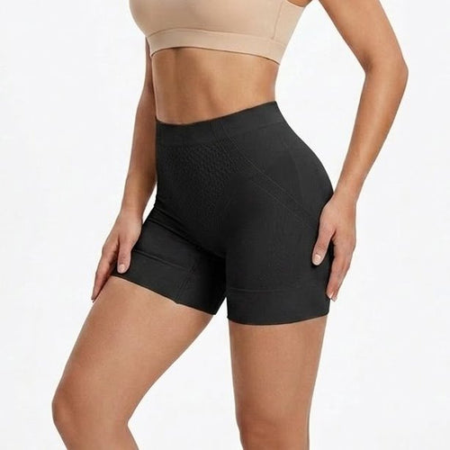 Anti-Exposure Safety Boxer for Women | Seamless Anti-Exposure Base Layer Shorts | Pure Cotton Crotch | Two-in-One Comfort | ISCP260727A250