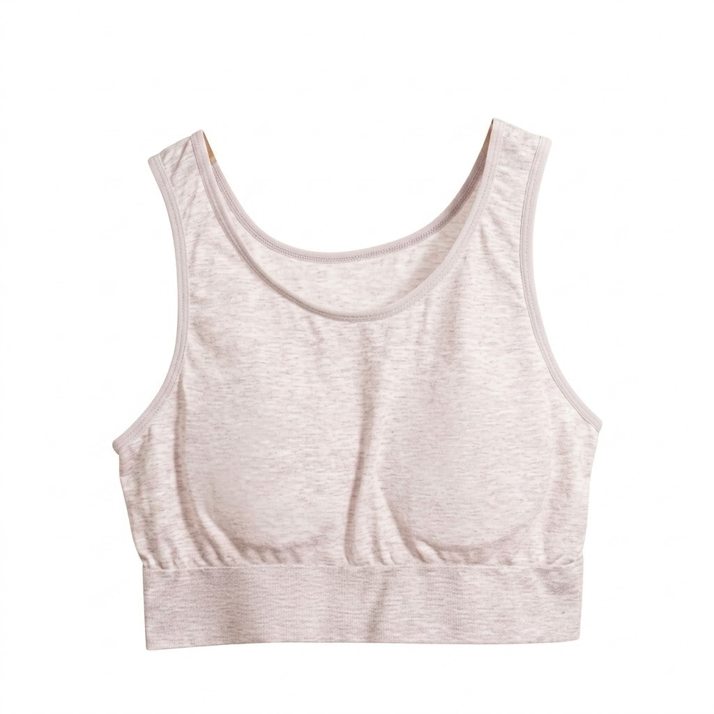 JHIRA Seamless Extra-Large Lightweight Breathable Anti-Bump Tank Top | Thin Cotton Single-Layer | Everyday Comfort | CT260812A284