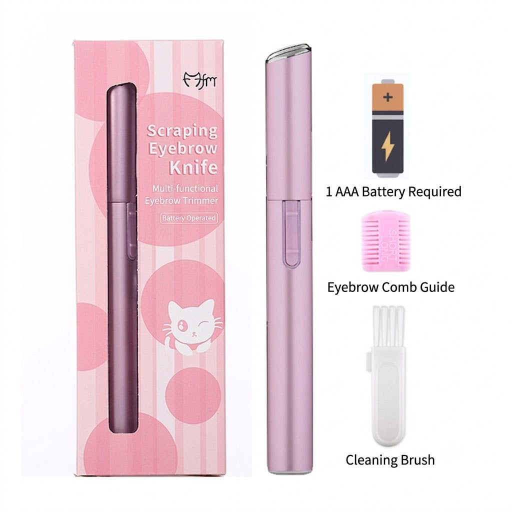 Magic Beauty Electric Hair Removal Trimmer | Eyebrow Trimmer | Facial Hair Remover | Automatic Shaver | Portable Beauty Grooming Device | ISMT260808A277