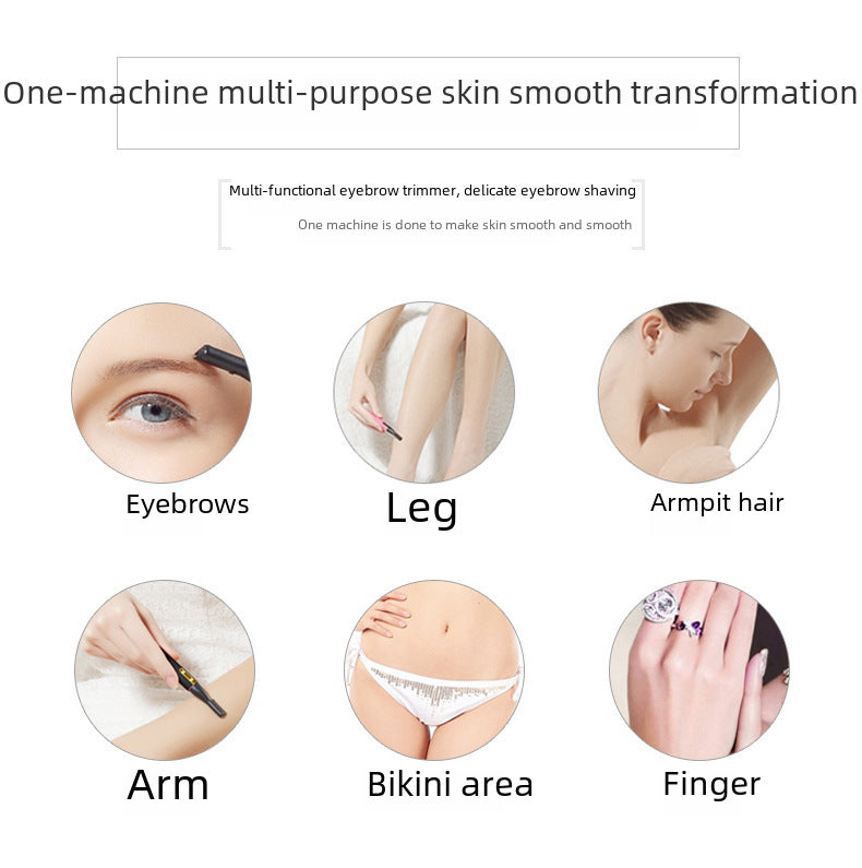 Magic Beauty Electric Hair Removal Trimmer | Eyebrow Trimmer | Facial Hair Remover | Automatic Shaver | Portable Beauty Grooming Device | ISMT260808A277