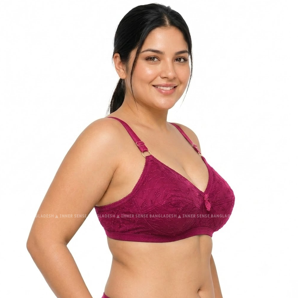 LikeMe SONU Chicken Bra (2 Hook Edition) | Minimizer Bra | Full Cup Comfort | Everyday Wear | KB260808A280