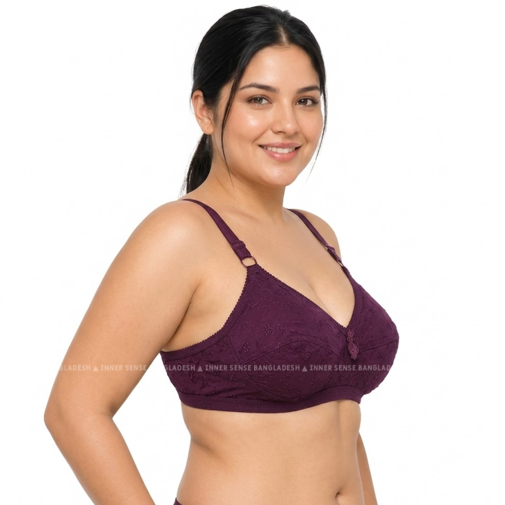LikeMe SONU Chicken Bra (2 Hook Edition) | Minimizer Bra | Full Cup Comfort | Everyday Wear | KB260808A280