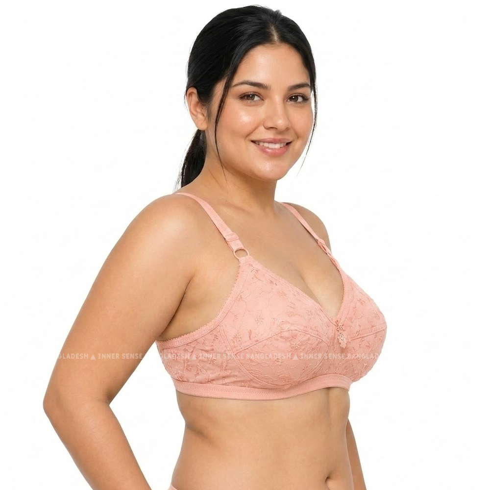 LikeMe SONU Chicken Bra (2 Hook Edition) | Minimizer Bra | Full Cup Comfort | Everyday Wear | KB260808A280