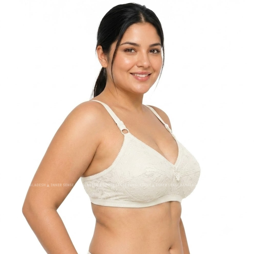 LikeMe SONU Chicken Bra (2 Hook Edition) | Minimizer Bra | Full Cup Comfort | Everyday Wear | KB260808A280