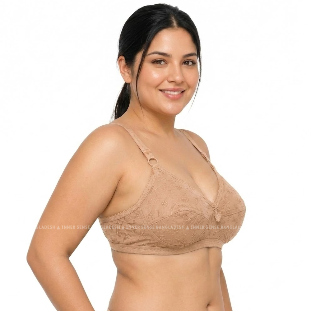 LikeMe SONU Chicken Bra (2 Hook Edition) | Minimizer Bra | Full Cup Comfort | Everyday Wear | KB260808A280