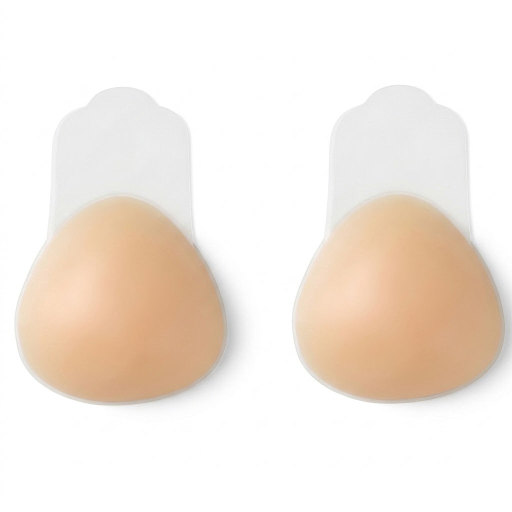 Silicone Anti-Sagging Non-Marking Nipple Cover | With Buckle & Non-Buckle | Upper Support | Push-Up | Invisible | Ziplock Bag | ISMT260819A310